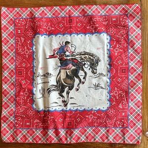 Vintage 70’s Cowboy Handkerchief
